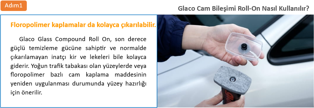 soft99 Glaco compound roll on orsticaret