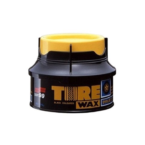 Soft99 Tıre Black Wax 170 Gr / Lastik Parlatıcı Cila