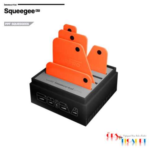 CARPRO Immortal Squeegee Kit 5 Pieces / Mıknatıslı PPF Ragle Seti 5 Parça