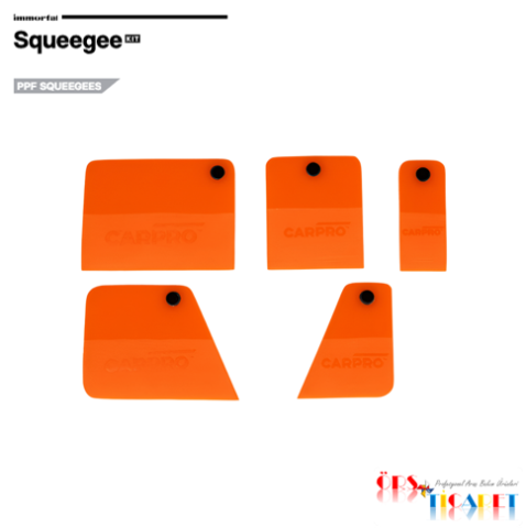 CARPRO Immortal Squeegee Kit 5 Pieces / Mıknatıslı PPF Ragle Seti 5 Parça