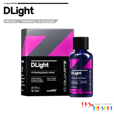 CARPRO C.Quartz DLight UV-Blocking Plastics Coating 30 ml / Far ve Trim Seramiği