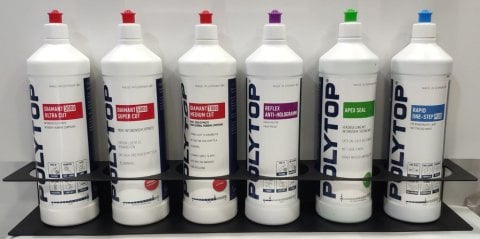 Polytop 6 Gözlü Pasta ve Cila Duvar Standı