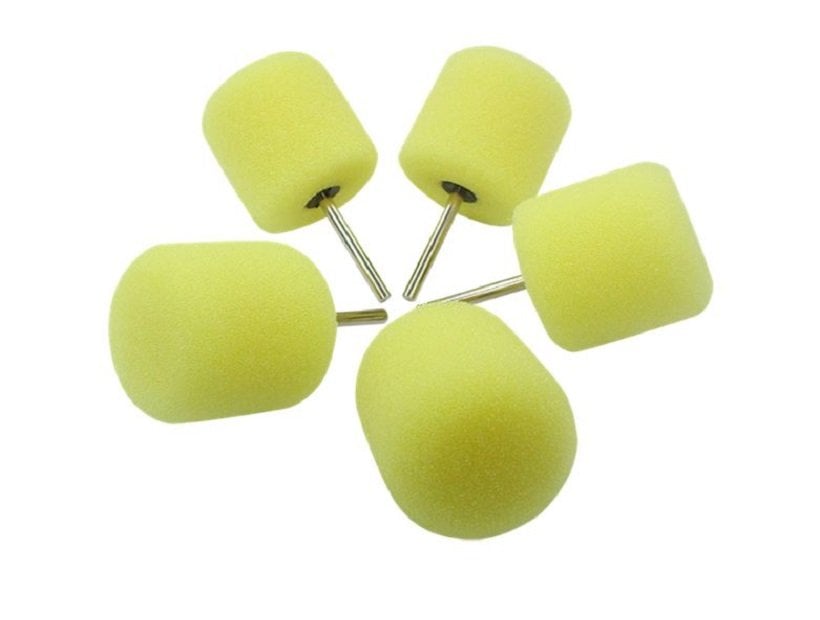 Shine Mate 48310-1X5 Mini Polisher Ball Kit Yellow P/5 / Mini Polisher Yedek Süngerleri Sarı Balon 5\'li Paket