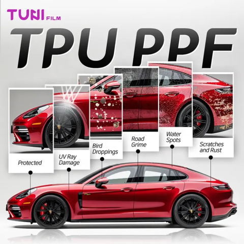 TUNI YM75 Mat / TPU Ppf  Kaplama 190 micron