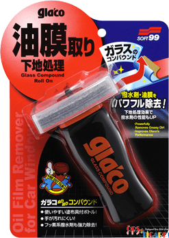 Soft99 Glaco Glass Compound Roll On 100 ml / Cam Temizleyici Pasta