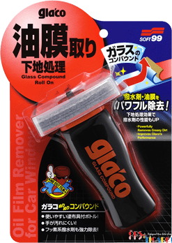 Soft99 Glaco Glass Compound Roll On 100 ml / Cam Temizleyici Pasta