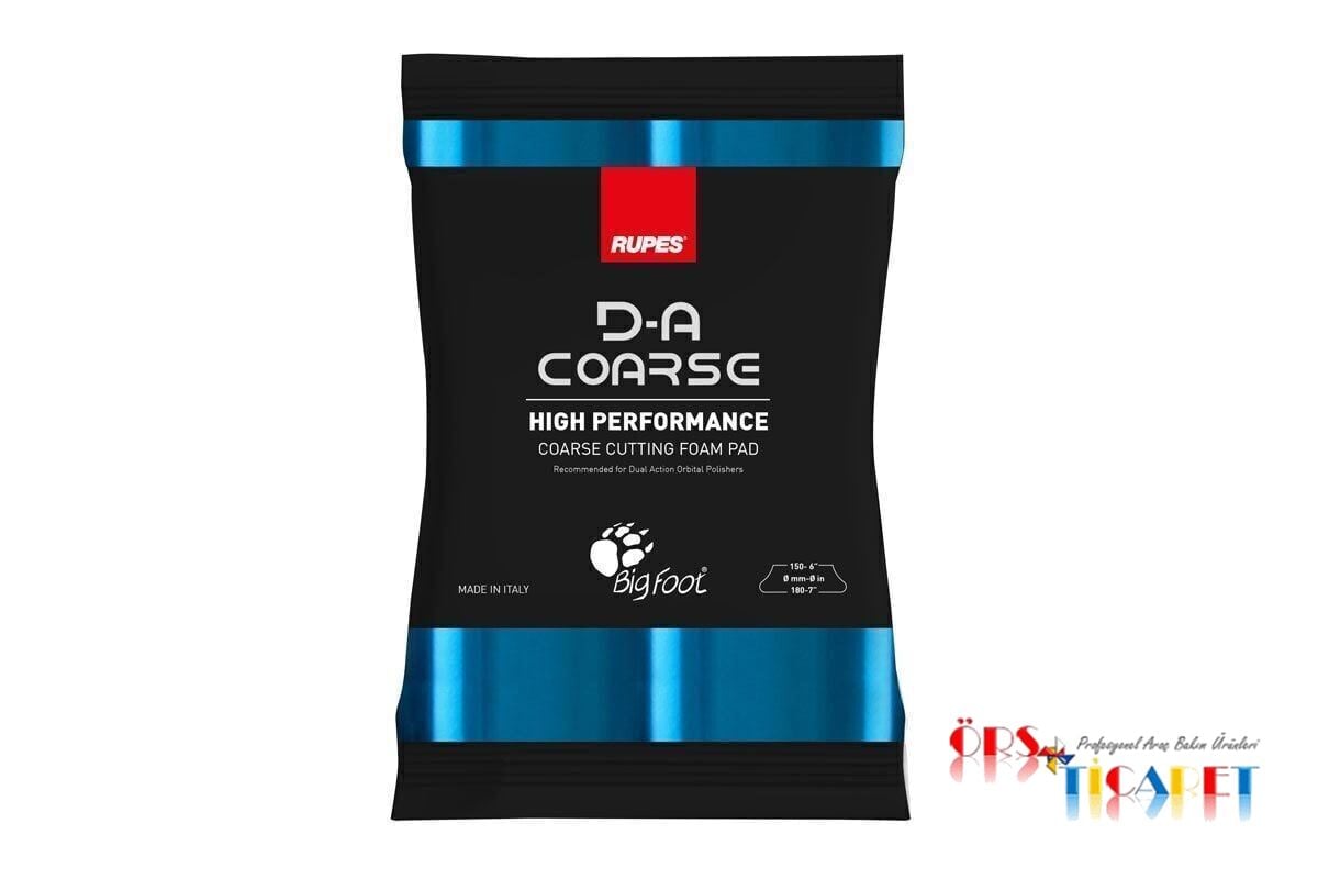 Rupes Da Coarse Agresif Pasta Süngeri Mavi 30/45 mm