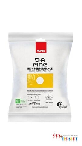 RUPES 9.DA70M DA COARSE PAD 50/70 mm / SARI - Yüksek Performans Hare Süngeri