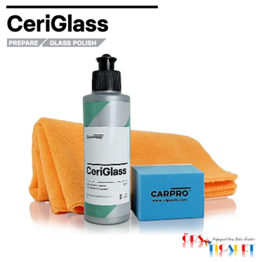 CARPRO CeriGlass Kit ''Glass Polish & Cleaner'' 150 gr / Cam Pastası ve Temizleyici