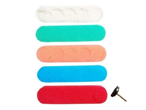 Shine Mate MPK-PAD27K Mini Polisher Pad Kit 27mm P/26 / Mini Polisaj Yedek Sünger Seti