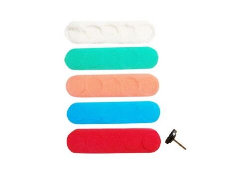 Shine Mate MPK-PAD17K Mini Polisher Pad Kit 17mm P/26 / Mini Polisaj Yedek Sünger Seti