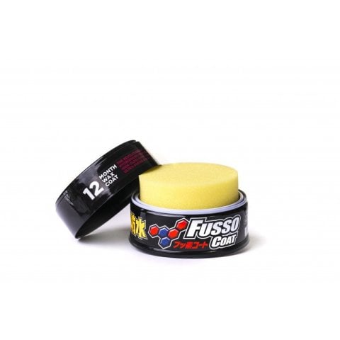 Soft99 Fusso Coat EU 12 Months Dark Wax 200 Gr / 12 Aylık Koyu Renk Avrupa Versiyon