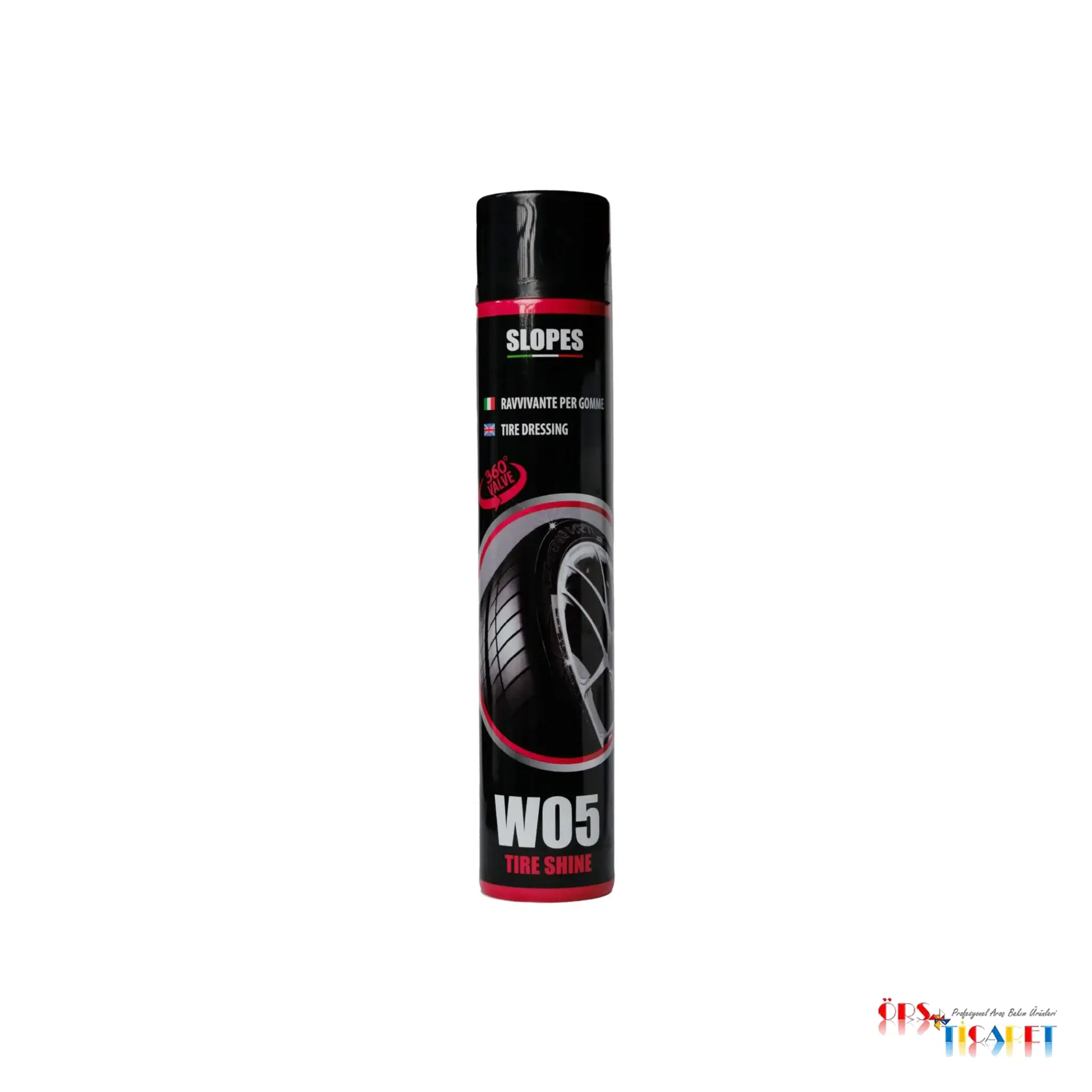 Slopes W05 Tyre Shine Lastik Parlatıcı Sprey 500ml.