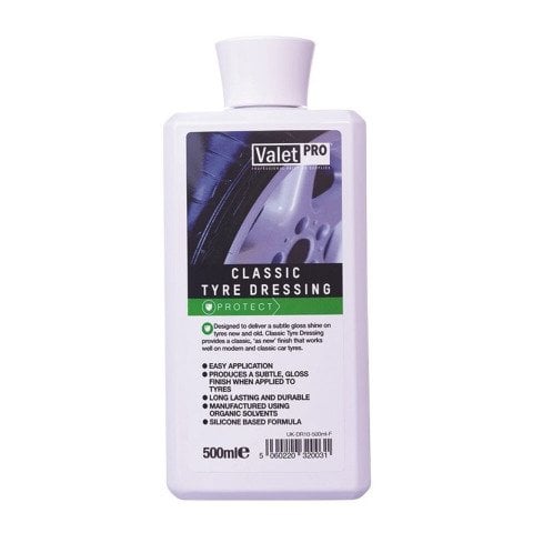 Valet Pro Classic Tyre Dressing 500 ml / Lastik Parlatıcı