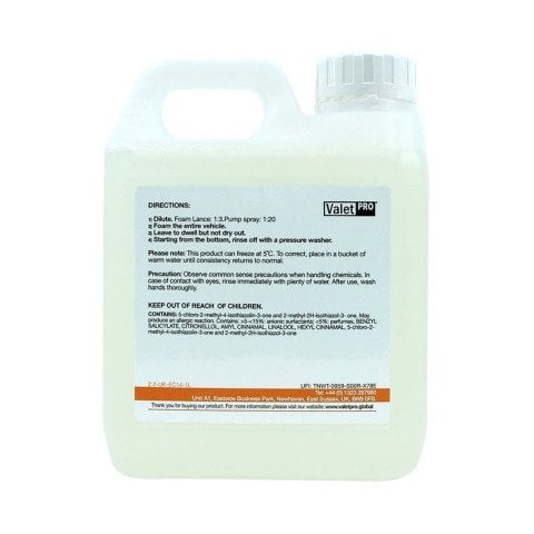 Valet Pro Ph Neutral Snow Foam 1 Lt / Yıkama Köpüğü