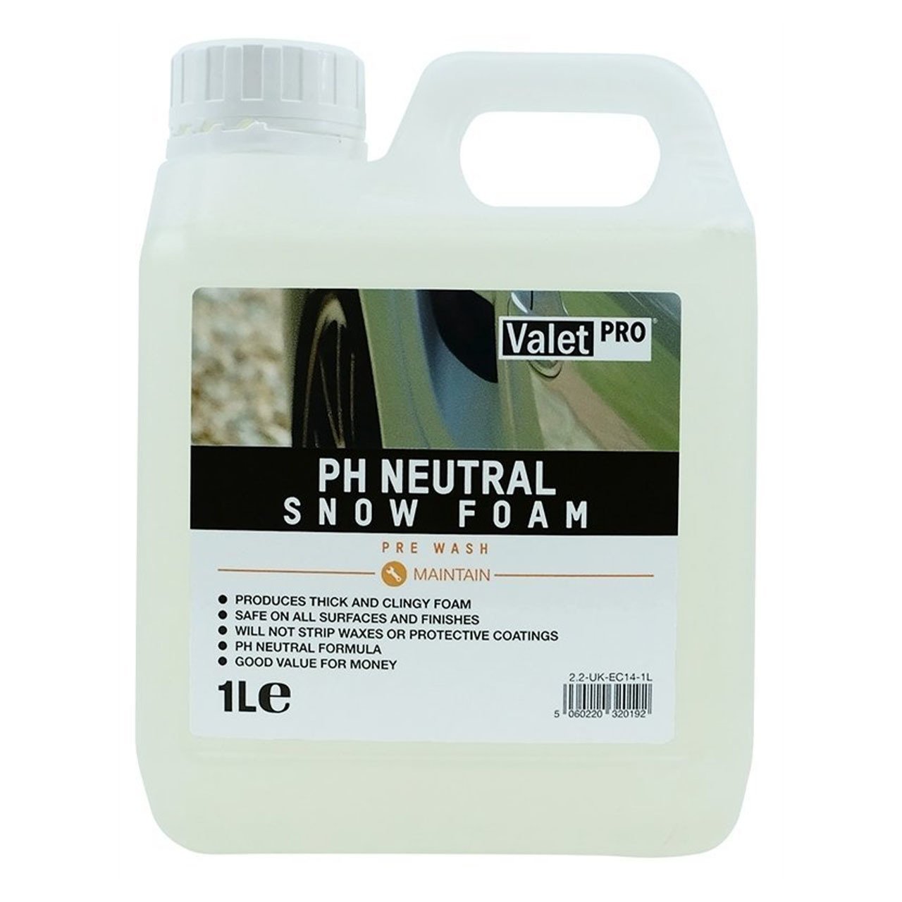 Valet Pro Ph Neutral Snow Foam 1 Lt / Yıkama Köpüğü