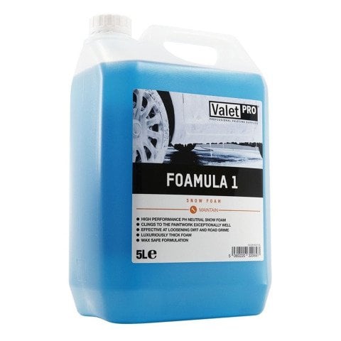 Valet Pro Foamula 1 Ph Neutral Snow Foam 5 Lt / Yıkama Köpüğü