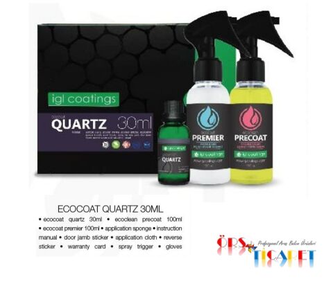 IGL Ecocoat Quartz Kit 30 mi / Seramik Kaplama